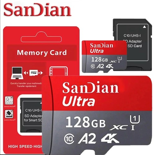 💚Ultra Micro SD 128GB Class 10 Memory Card for Smartphone PC MAC