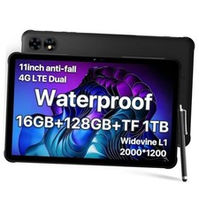 2K 11inch Rugged Tablet Android,Active T1 Octa-core 16GB RAM 128GB