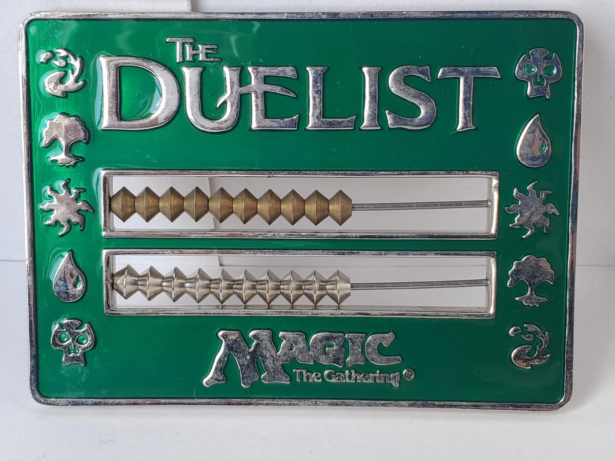 MTG The Duelist Abacus Life Counter Green Vintage 1996 VG #2 | eBay