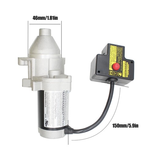 Fullas JQ170-4 Electric Starter Motor for LCT 369cc 414cc StormForce Engine, - Picture 3 of 8