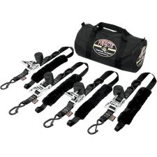 POWERTYE MFG. TRAILERKIT-82 TRAILER KIT FATSTRAP BLK