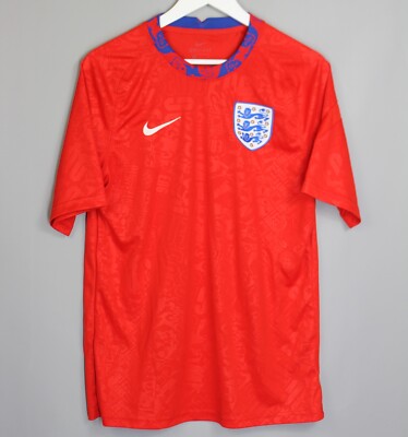 ENGLAND 2020 2021 TRAINING FOOTBALL SHIRT SOCCER JERSEY NIKE