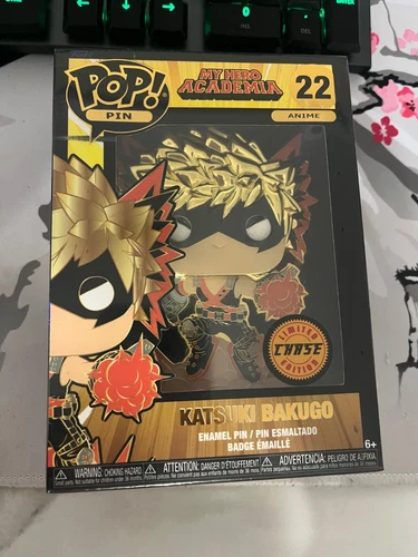 Funko Pop Pin Katsuki Bakugo *Chase edition* My Hero Academia Enamel *New In Box