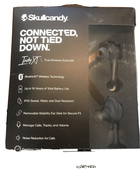 Skullcandy Indy XT True Wireless In-Ear Headphones - Black for sale online | eBay