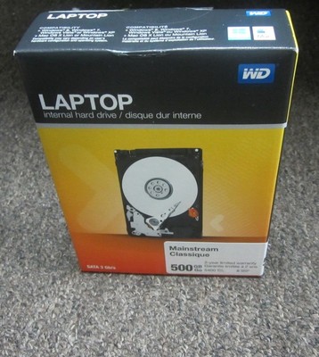 New Western Digital WD Mainstream Classique 500 GB,Internal Hard Drive LAPTOP 