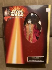 Hasbro Star Wars Queen Amidala Red Senate Gown Doll From Phantom Menace