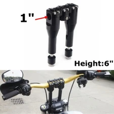 1" Handlebar Riser Kit for Harley Dyna Softail Street Bob Low Rider Fat Bob Slim