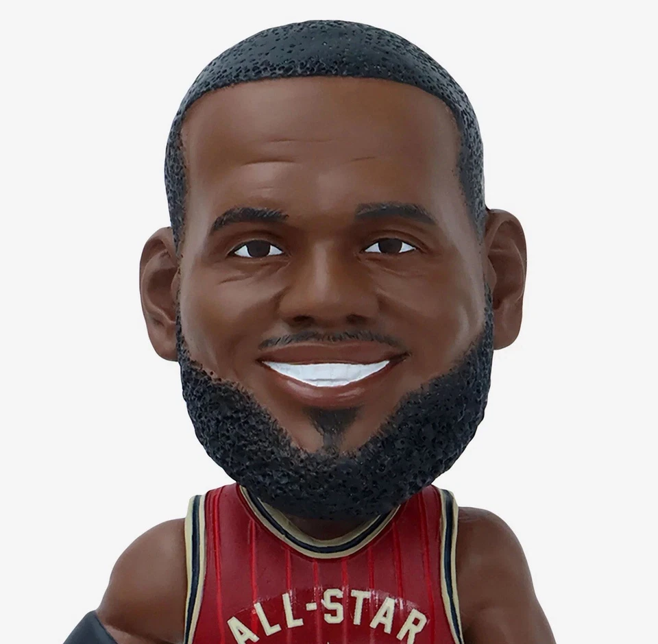 LeBron James Los Angeles Lakers 20x Juego de Estrellas Bobblehead FOCO NUEVO SOLO #124 Foto 3 de 4