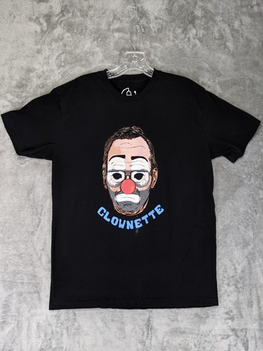 Jim Cornette Jim Clownette Indy Collection Wrestling Black T-Shirt Sz Medium