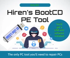 2024 NEW! Hiren's Boot USB PC Password Reset Disk Recovery Utilities &More