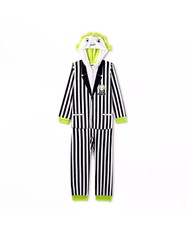 LOT OF 2 BEETLEJUICE UNIONSUIT HOODED PAJAMAS 4/5 and SQUISHMELLOW