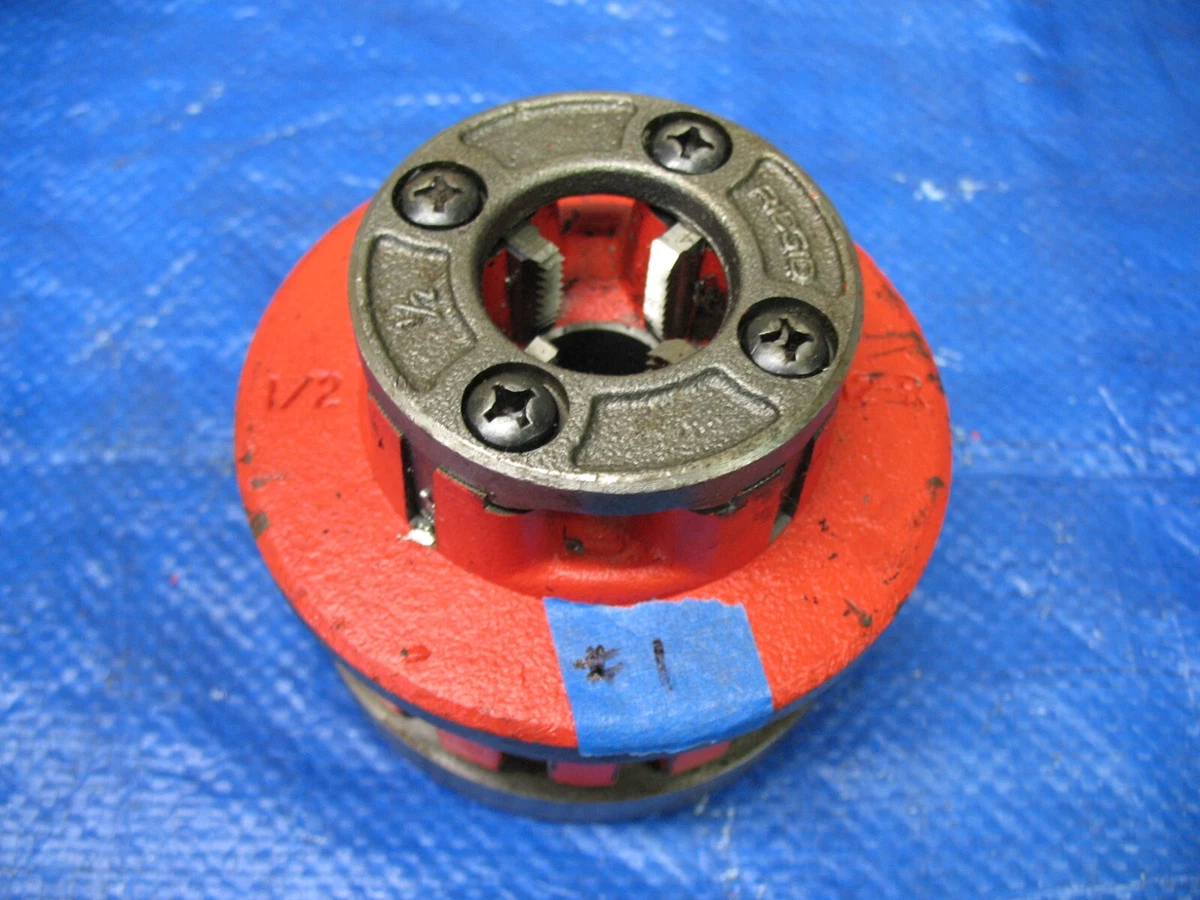 Ridgid Pipe Threading Die Head 1 2