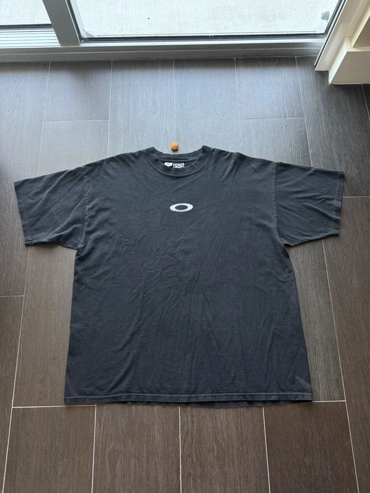Camiseta Oakley Vintage Años 90 Mad Science Division Center Logo Como Nueva Ultra Rara XL Foto 3 de 4