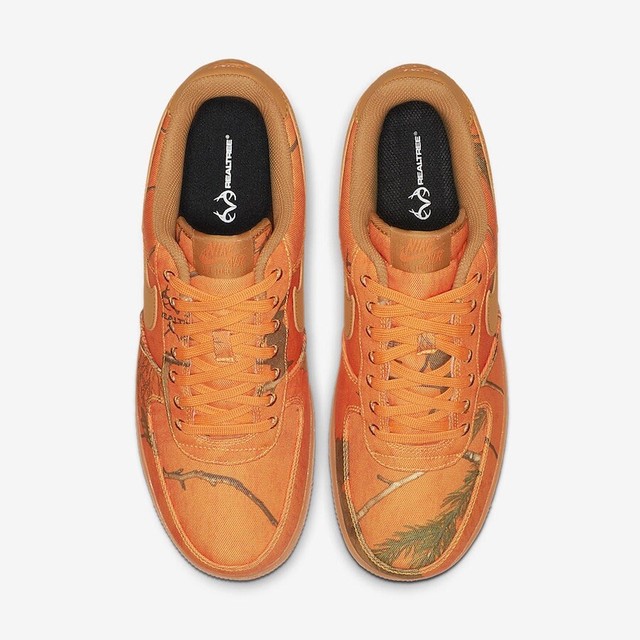 Nike Air Force 1 Realtree Camo Orange - Grailify