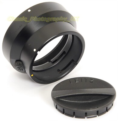 SUMMILUX-R 50mm F1.4 passend für Leica R 1.4/50 LEITZ 12508 Gegenlichtblende + 14171 Frontkappe