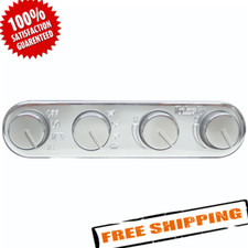 Vintage Air 491200-rua Gen Ii Streamline 4-knob Control Panel W Polished Finish