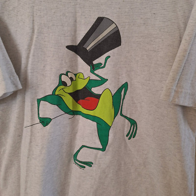 MICHIGAN J. FROG Vintage Tee T-Shirt 1990s Warner Bros Acme Clothing