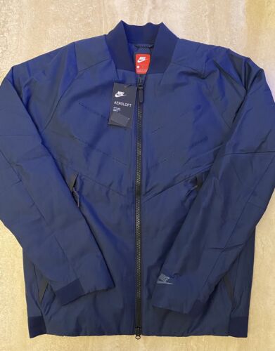NIKE TECH FLEECE AEROLOFT MENS DOWN FILL  JACKET BRAND NEW WITH TAGS SIZE Medium - Picture 1 of 12