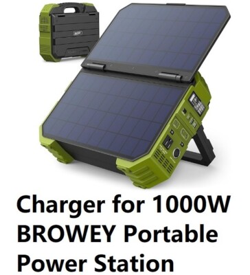  ac adpater battery Charger For BROWEY 1000w  Portable Power Station Bank