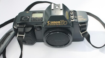 Canon T70 Spiegelreflexkamera inkl. Tragegurt Vintagekamera Analogkamera T-Serie