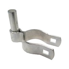 Chain Link Gate Hinge 1-3/4" Gate Post Hinge Zinc Plated 5/8" Pin with Bolts