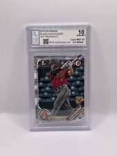 2019 Bowman Blaze Alexander 1st Prospect Rookie Graded MGCo. Gem Mint 10