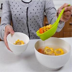 Voiks New Kitchen Hot Pot Soup Spoon Colander 2 in 1 Daily Useful Cooking Tools 