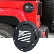 For Jeep Wrangler JK 07-17 Fuel Filler Door Cover Gas Cap Exterior Accessories 0