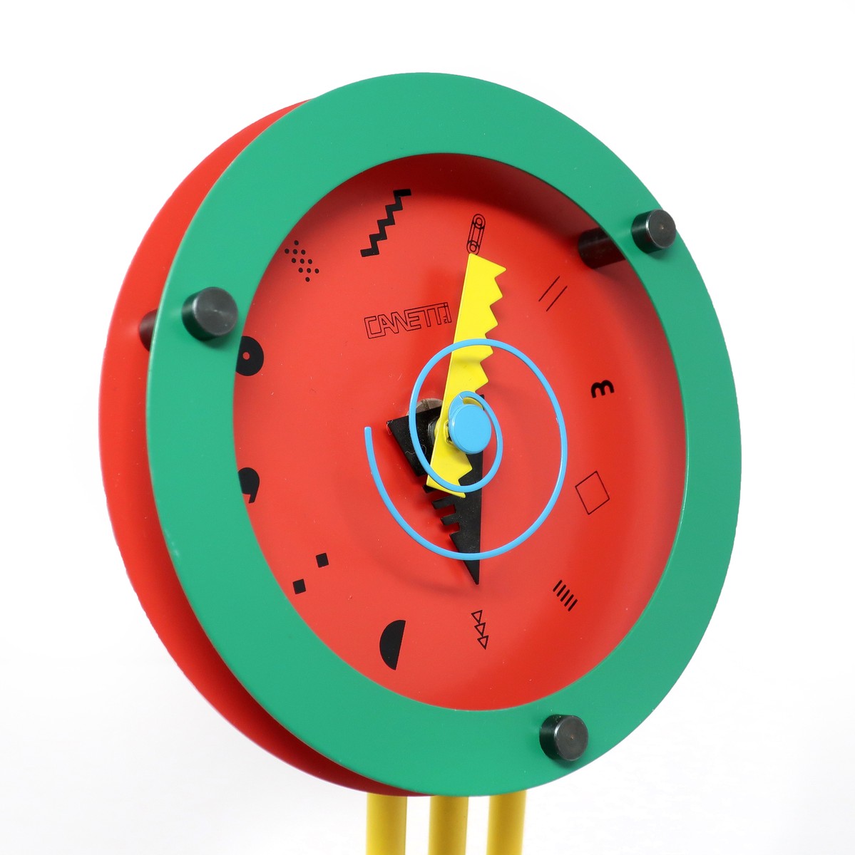 インテリア時計 Shohei Mihara Wakita Paradise desk clock vtg Shohei Mihara Paradise Alarm Clock Wakita Hi-Tecs