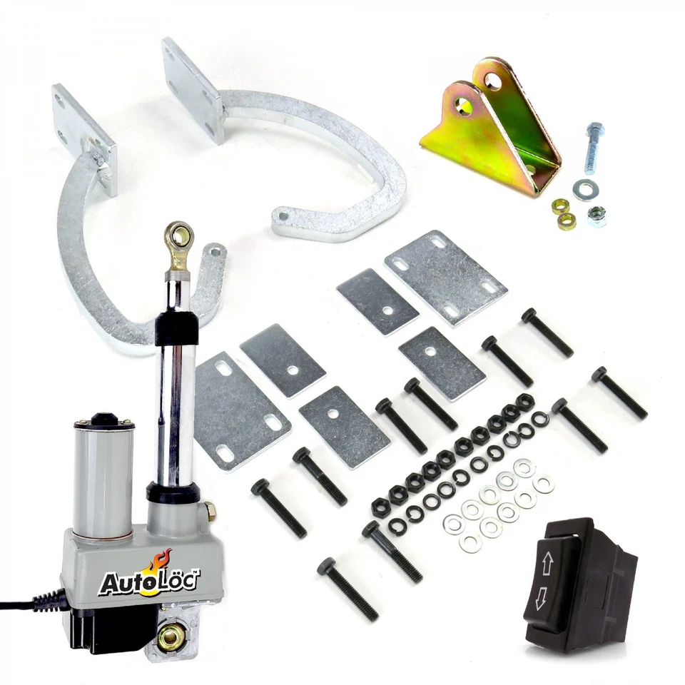Kit de puerta de combustible oculta para cama de camión AutoLoc automático eléctrico vintage 12 V Foto 2 de 4