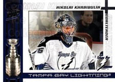 2003-04 Pacific Quest for the Cup #91 Nikolai Khabibulin