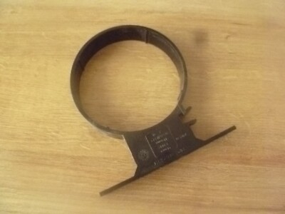 Osma Bodenrohrhalterung / Clip (schwarz) 110 mm WAVIN 4S082 4S082B 