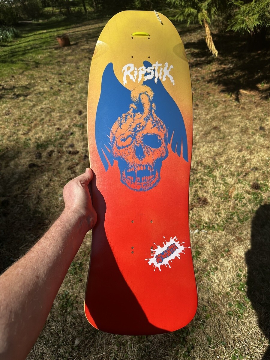 Kryptonics/Atlantic Ripstik 1 Skateboard Deck 1 Of 1 Grail Signed
