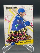 2023-24 Upper Deck Credentials #HA-27 Aidan McDonough Highly Anticipated