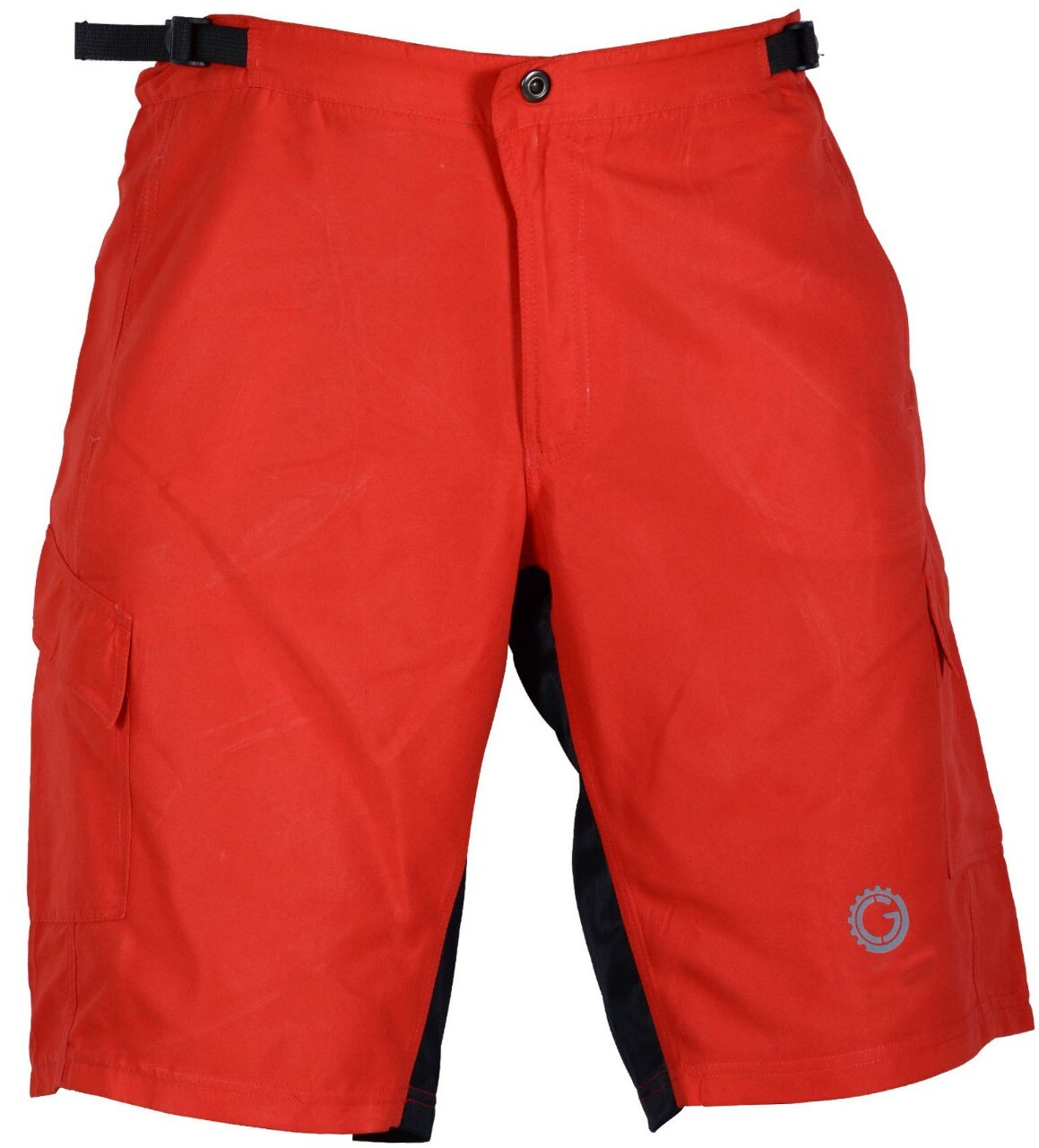 MENS MTB BAGGY CYCLING SHORTS OFF ROAD BICYCLE PADDED LINER MOUNTAIN