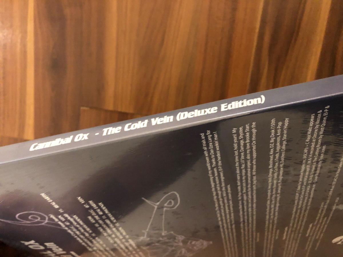 Cannibal Ox - The Cold Vein 4LP Deluxe White Limited Vinyl Hip Hop
