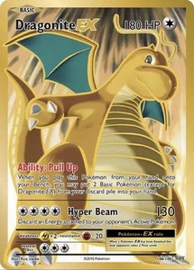 Dragonite EX 106/108 Pokémon XY Evolutions Full Art Ultra Rare Near Mint (NM)