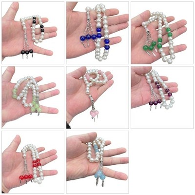 Unique Beads Bracelet Prayer Beads Wristband Imitation Pearl Material for Woman