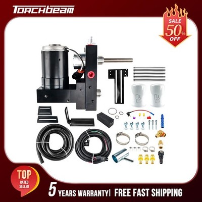 165GPH Diesel Fuel Lift Pump System TSC10165G For 01-10 Chevy GMC Duramax 6.6L