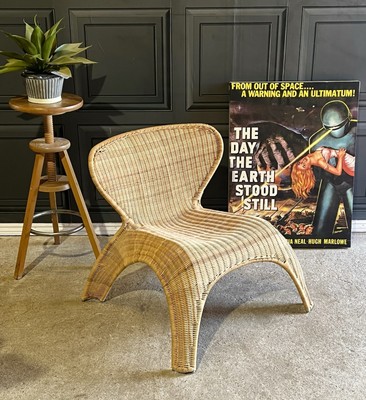 Boho Chair Ikea Mid Century Style Boho Scandi Vintage 1990s Ikea - Main Image