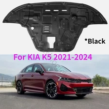 Engine Splash Guard Black For KIA K5 2021-2024 Under Engine Shield Cover Board 