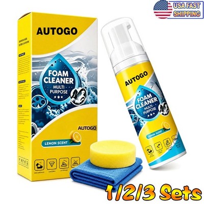 Foam Cleaner All Purpose, 4-in-1 Multi-Enzyme Cleaner 1/2/3 Set US