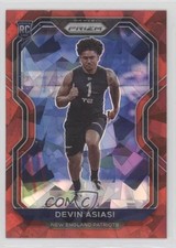 2020 Panini Prizm Rookie Red Ice Prizm Devin Asiasi #370 1l3m
