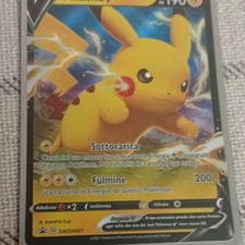 Pikachu V SWSH061 SWSH Black Star Promos Promo Holo V Italiano 190 PV