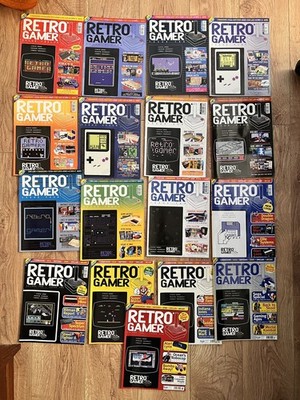 17 x Retro Gamer Magazine Issues 2-12 & vol2 1-7  2004/2005 inc discs and extras