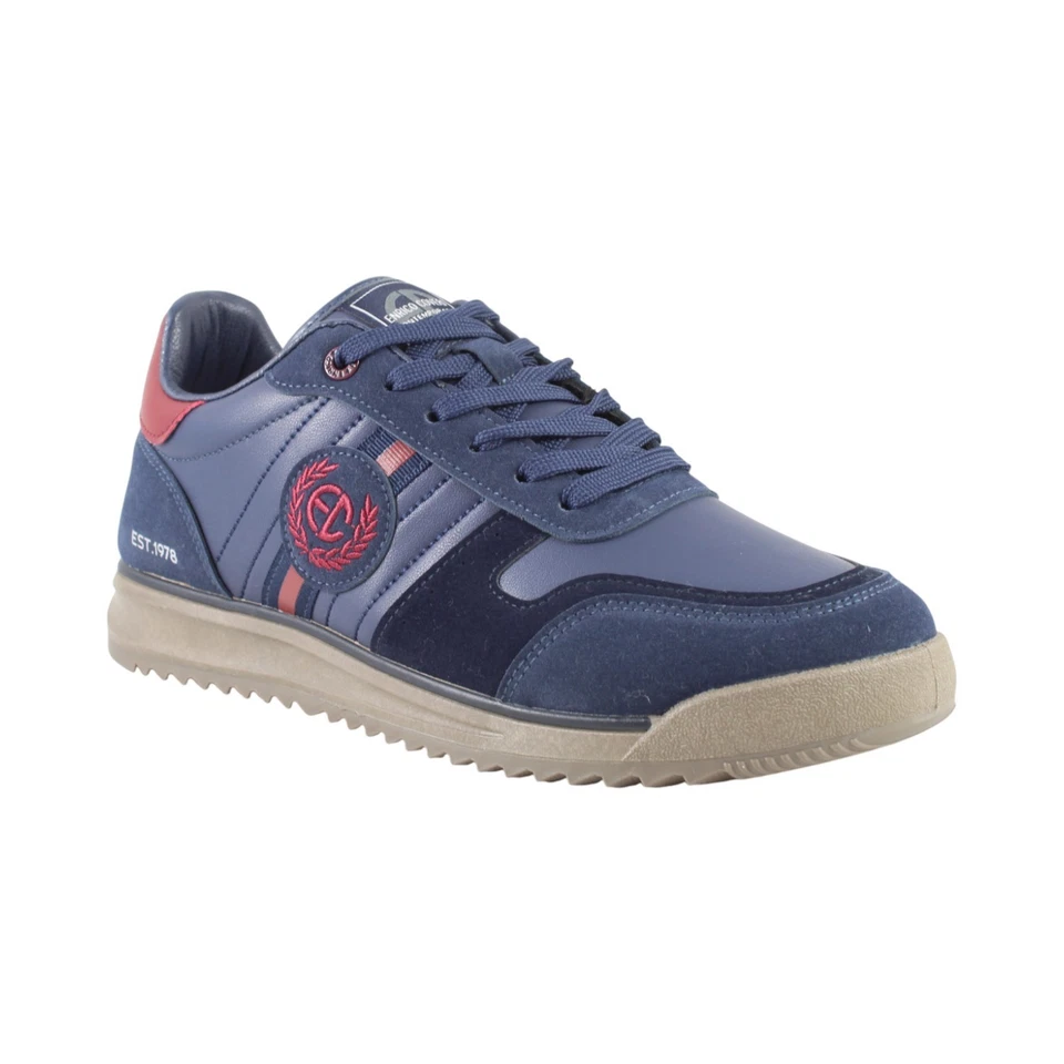 ENRICO COVERI scarpe uomo sneaker sportive pelle sintetica invernali casual - Immagine 3 di 4