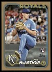 2024 Topps #434 James McArthur Gold #/2024
