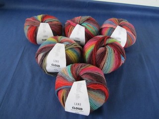 Schurwolle (Merino Extrafein) 6 Knäuel (590g)