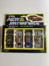 NEW 1980S MOTOR FORCE DIE CAST METAL CAR 4 PACK IN ORIGINAL BOX 2TPH6