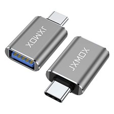 USB C to USB Adapter 2-Pack , Thunderbolt 3 to USB 3.0 OTG Adapter Compatible